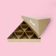 Triangular Tray Lid Boxes