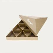 Custom Wedge Triangular Shape Boxes