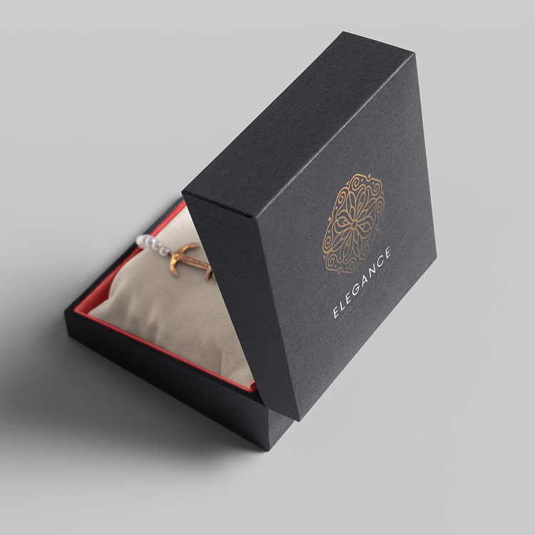 Jewelry box packaging design for jewellery brand identity for the brand  Jewellect. Jewellect embodies an elegant, minimalistic, and… | Instagram