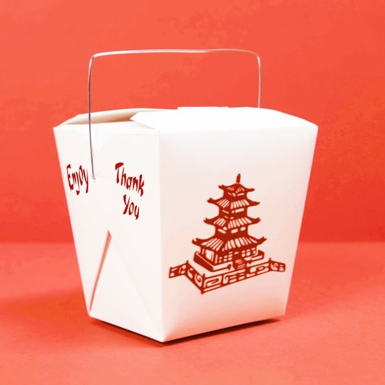 Custom Chinese Take Out Boxes