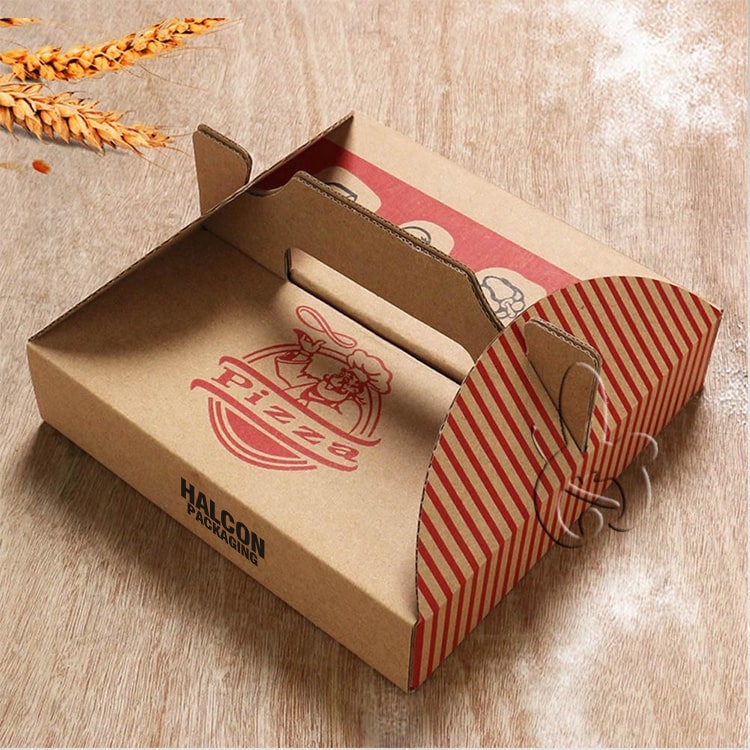 Custom Pizza Box Making Manufacturers Triangle Pizza Storage