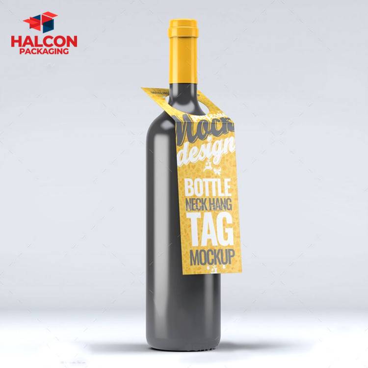 Hot Sale Custom Logo Bottle Neck Hang Tag - China Hang Tag, Bottle
