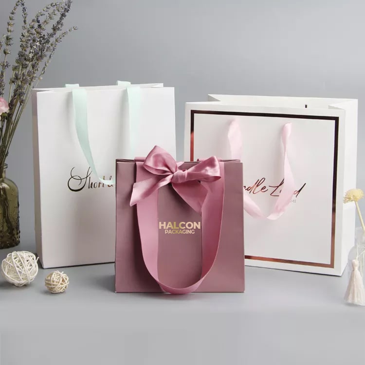 Custom Paper Jewelry Bag Boxes